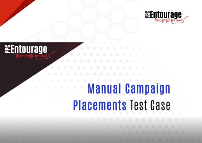 Manual Campaign Placement Test Case
